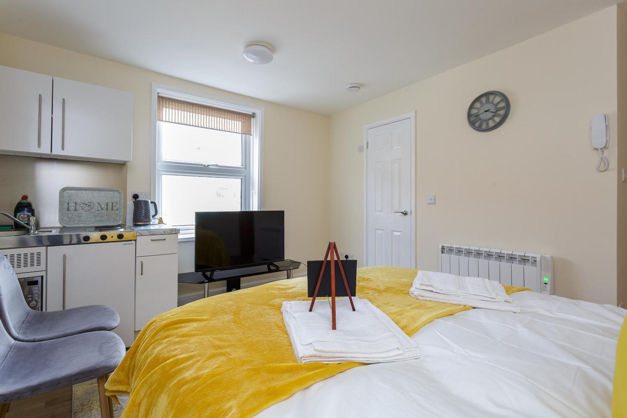 St Mary'S - Modern Central Huge Studio Apartments Southampton Oda fotoğraf